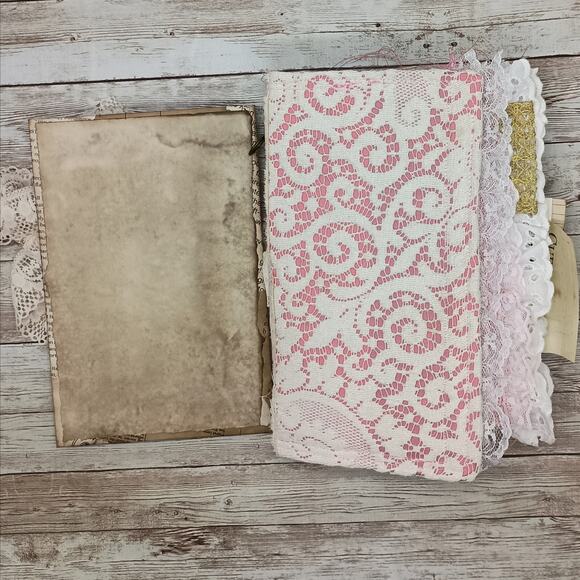 Pink Embellished Junk Journal: Flowers, Birds and Butterflies (Benevolent) - Picture 3 of 16